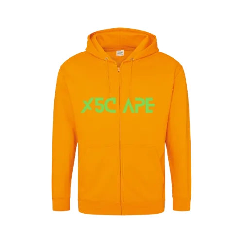 X5CAPE Custom Zip Up Hoodie - Bright Colours