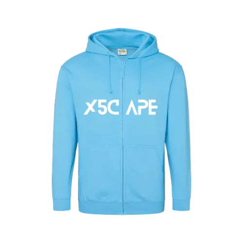 X5CAPE Custom Zip Up Hoodie - Bright Colours