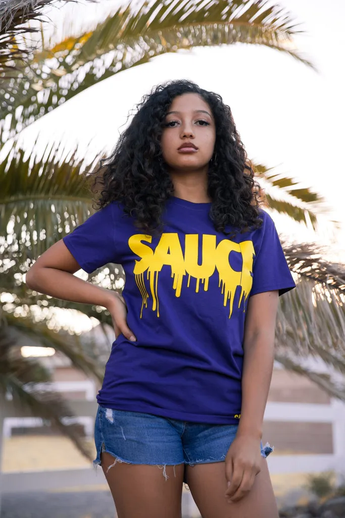 Yellow Sauce | Purple Tee