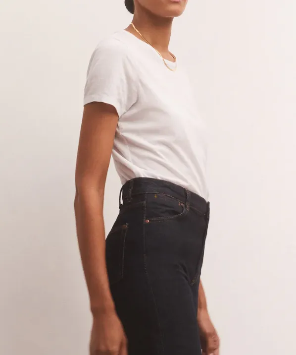 Z Supply Classic Short Sleeve Tee, White